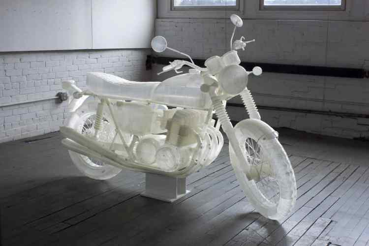 3D printed Honda CB500