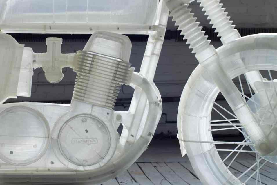 3D printed Honda CB500