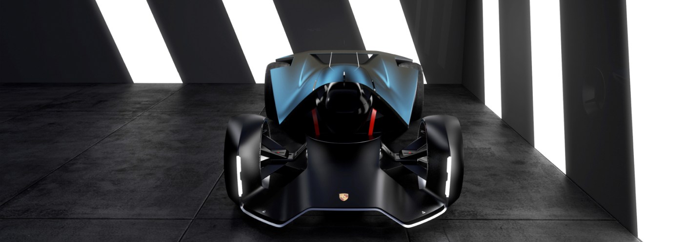 Porsche Ucan project rendering by David Wunderlich