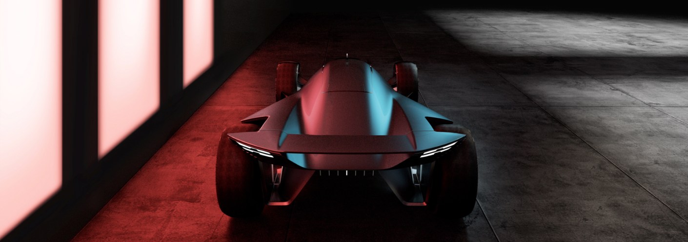 Porsche Ucan project rendering by David Wunderlich