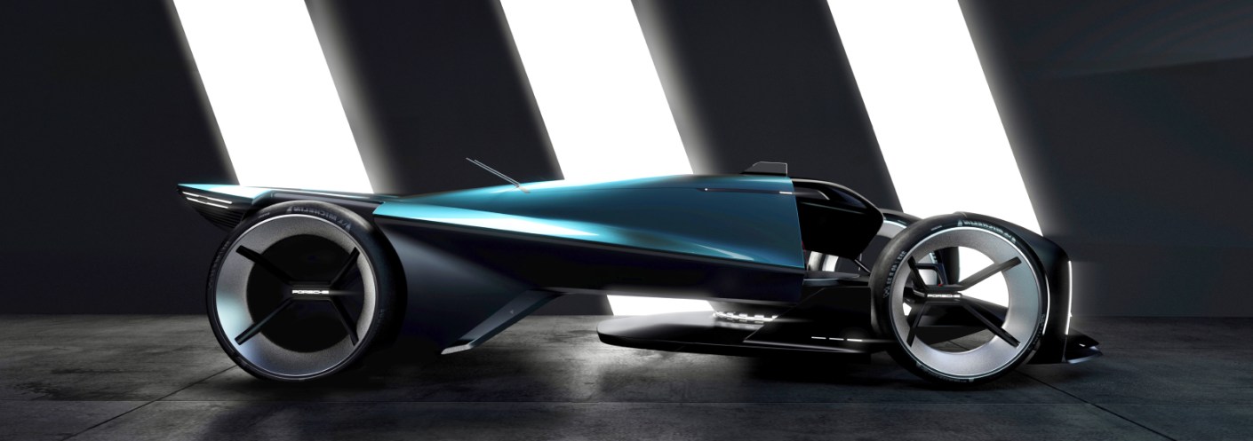 Porsche Ucan project rendering by David Wunderlich