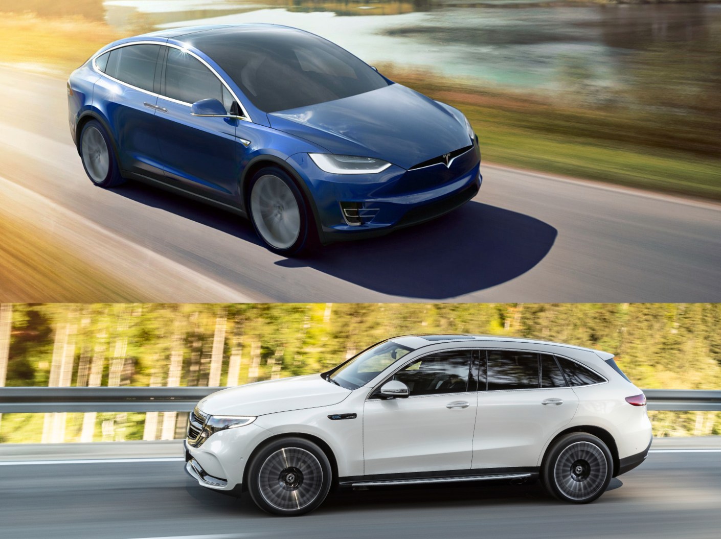 Tesla Model X vs Mercedes EQS