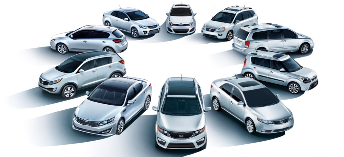 Kia model lineup (2012)