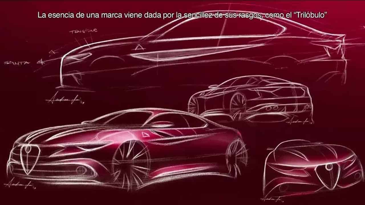 Alfa Romeo Giulia sketches