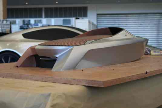 Aston Martin Quintessence AM37 model in progress