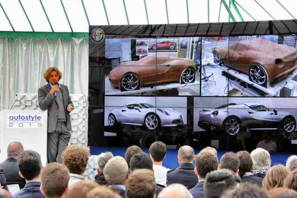 Autostyle 2013: Alessandro Maccolini, Alfa Romeo exterior chief designer on the 4C