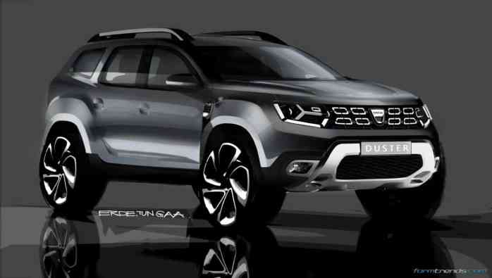 Dacia Duster sketch by Erde Tungaa