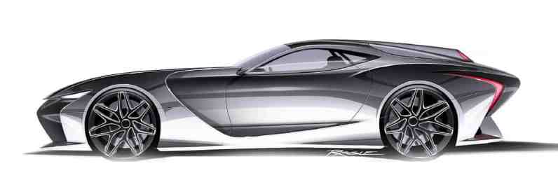 Hydra Design Labs supercar sketch by Gary Ragle