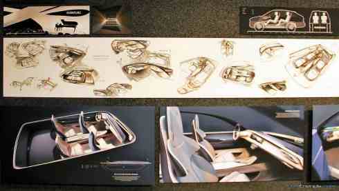 Infiniti Overture concept board by Gary Chu