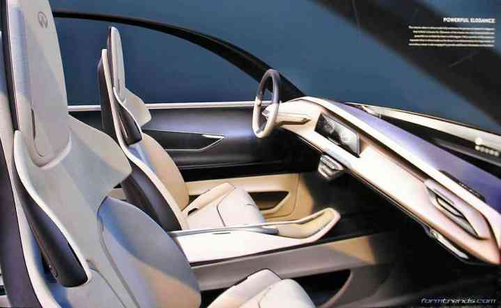 Infiniti Overture interior concept by Gary Chu
