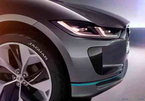 Jaguar I-Pace concept exterior detail