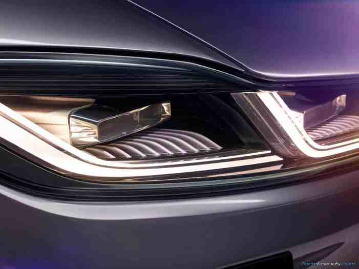 Jaguar I-Pace concept headlamp detail