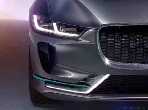 Jaguar I-Pace concept front detail