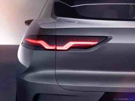 Jaguar I-Pace concept rear detail