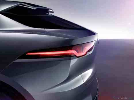Jaguar I-Pace concept rear lamp detail