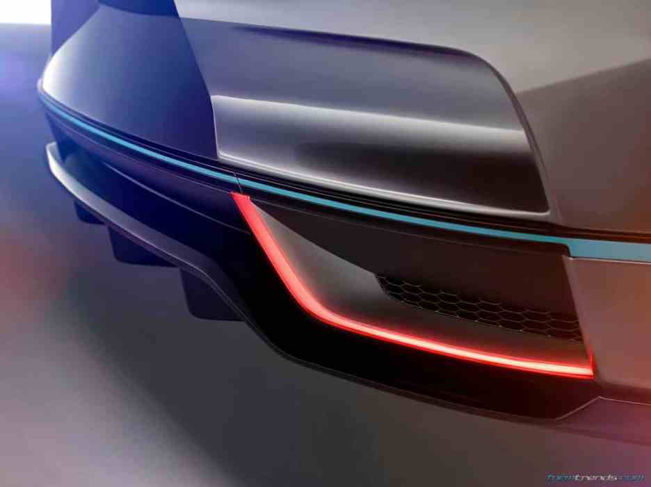 Jaguar I-Pace concept rear bumper detail