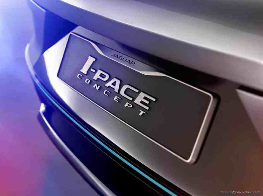 Jaguar I-Pace concept rear bumper detail