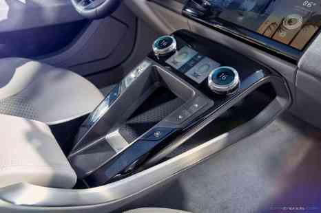 Jaguar I-Pace concept center stack detail