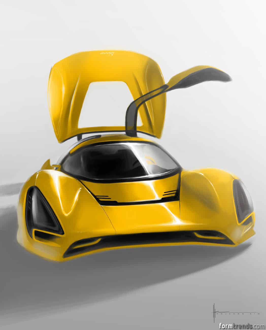 Art Center 2013: Ferrari Dino concept by Hojeong Kim
