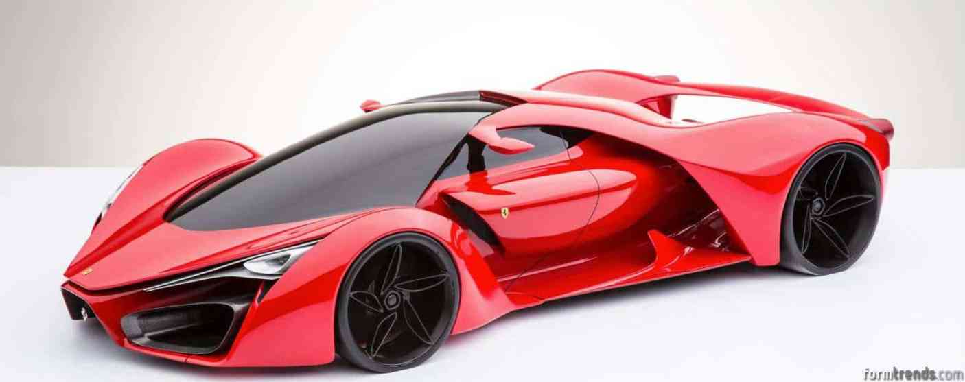 Ferrari F80 concept model by Adriano Raeli