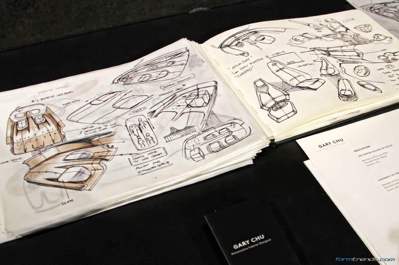 Art Center graduate Gary Chu's sketchbook