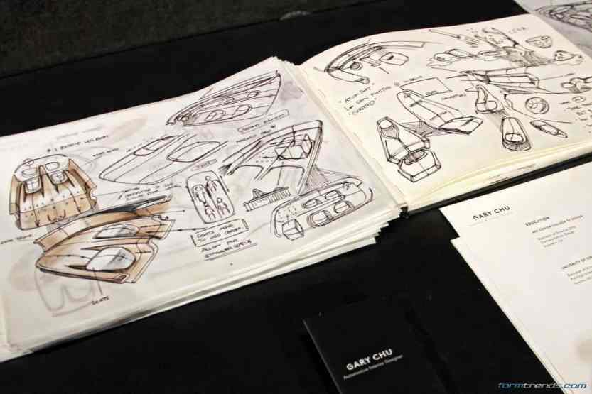 Art Center graduate Gary Chu's sketchbook