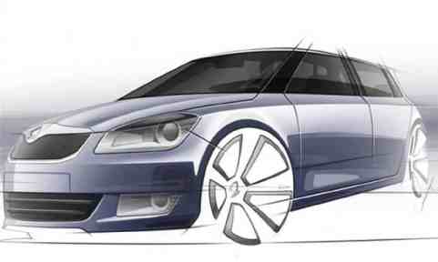 Škoda Fabia sketch