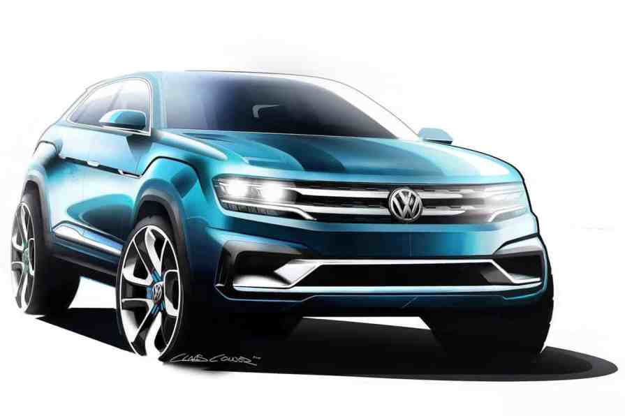Volkswagen Cross Coupe GTE concept sketch