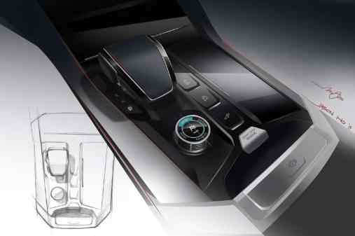 Volkswagen Cross Coupe GTE concept sketch