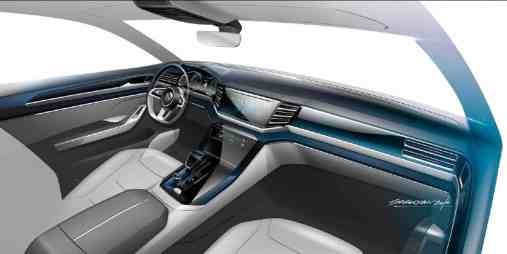 Volkswagen Cross Coupe GTE concept sketch